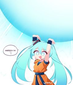 Funny Miku, Blue Characters, Miku Hatsune Chibi, Miku Chan, Miku Hatsune, Dessin Adorable