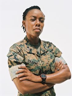 Military Aesthetic Female Black, Female Military, Military Woman Army, Military Woman Pictures, Military Female Soldier, Female Cop, Natural Hair Woman, Black Power Art, Female Marines