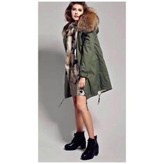 Jazzevar Parka New With Tag Luxury Fall Parka, Luxury Fall Parka With Faux Fur Trim, Womens Plaid Blazer, Black Moto Jacket, Denim Trench Coat, Wool Trench Coat, Boucle Jacket, Light Knit, Poncho Style