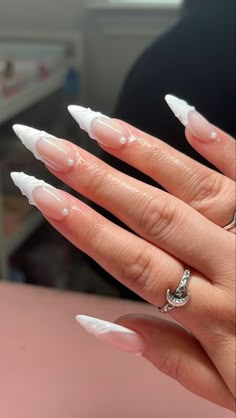 Nail Selfies, Wife Nails, Nails Collection, French Tip Acrylic Nails, Simple Acrylic Nails, Work Nails, Glow Nails, Classy Acrylic Nails, Acrylic Nails Coffin Pink