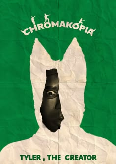 A poster influenced by Tyler's new album, chromakopia. #tylerthecreator #tyler #music #chromakopia Tyler The Creator Album Poster Chromakopia, Chromokopiatyler The Creator, Chromakopia Fanart, Chromakopia Art, Tyler The Creator Poster, Creator Aesthetic, Simple Casual Outfits, Wall Art Decor Prints