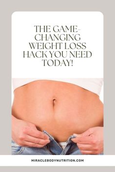 The Game-Changing Weight Loss Hack You Need Today! Shed