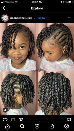 Black Girls Hairstyles Kids Natural, Kids Hairstyles Twists, Braids And Twists Hairstyles Kids, Black Toddler Hairstyles Girl Braids Natural Kids, Twists For Little Black Girls Hair, Natural Hairstyles For Toddlers Black, Flat Twist Kids Hairstyles, Kids Twists Hairstyles, Braided Natural Hairstyles For Kids