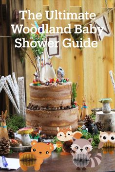 the ultimate woodland baby shower guide is out now and it's time to celebrate