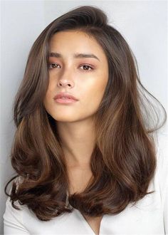 Blond Rose, Makeup Tip, Liza Soberano, Wavy Bob Hairstyles, Long Brown Hair, Long Bob Hairstyles, Short Hair With Layers, Medium Length Hair, Brown Hair Colors