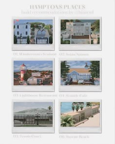 the front cover of an architectural magazine with images of houses and buildings in different styles