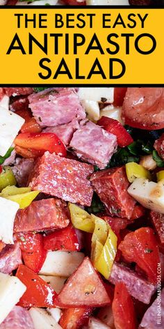 the best easy antipasto salad recipe