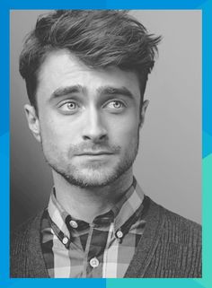 a black and white photo of a man with blue eyes wearing a bow tie looking at the camera