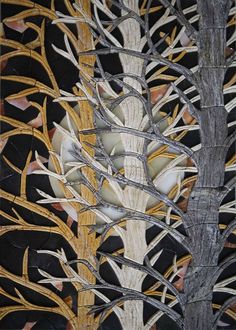 Mosaic Wall Art - Triple Trees Tree Mosaic, Mosaic Pieces, Celtic Tree, Custom Mosaic, Mosaic Artwork, Mosaic Wall Art, Marble Stones, Mosaic Designs, Mosaic Wall