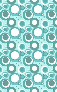 an abstract blue and white background with circles on the top, in shades of teal