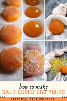 how to make salted egg yolks with practical self reliance