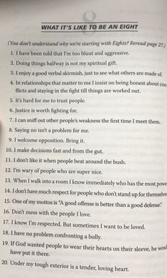 what it's like to be an 8 Enneagram 8 Quotes, Enneagram 8 W 9, 8w9 Aesthetic, Enneagram Eight, Enneagram Type 8 Male, Enneagram 8 Wing 7, 8w7 Enneagram, Type 8 Enneagram, 8 Enneagram