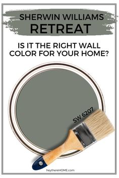 sherylin williams's retreat is it the right wall color for your home?