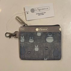 New With Tag Never Used 4.5in X 4in Keychain Pouch, Mini Keychain, Wallets For Women, Women's Accessories, Wallets, Charms, Bag Lady, Pouch, Women Accessories