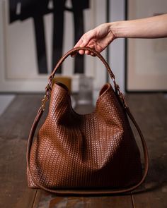 Jild Leather - A Leather You Can Trust Woven Leather Tote, Shopping Tote Bags, Leather Tote Bag Women, Velvet Interior, Ladies Bag, Ladies Bags, Brown Leather Bag, Jute Bags, Woven Design