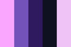 purple and black color scheme with vertical stripes