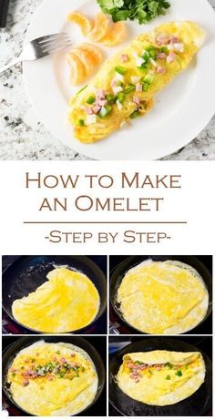 how to make an omelet step - by - step instructions for making omelets