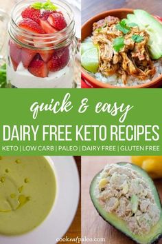 dairy - free keto diets are easy to make and can be made in less than 30 minutes