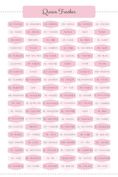 a pink and white poster with the words queen tracker written on it in different languages