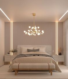 Desain Pantry, Stylish Bedroom Design, Luxury Room Bedroom, Bedroom Interior Design Luxury, Interior Design Your Home, Classy Bedroom, Bedroom Furniture Design, Room Design Bedroom