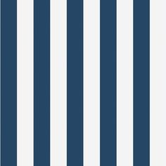 a blue and white striped wallpaper pattern