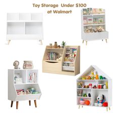 toy storage under $ 100 at walmart