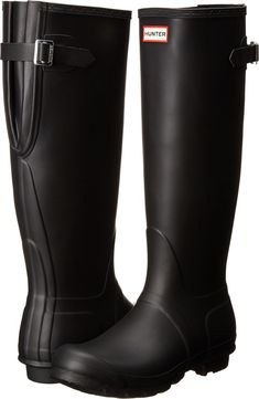 PRICES MAY VARY. First introduced in 1856, the Original Tall Boot lies at the heart of the Hunter brand. Formed of natural rubber, each pair is handcrafted from 28 parts and assembled over three days on an aluminium last bespoke to Hunter, before being vulcanised for superior protection. The Hunter Original tread pattern and comfortable 100% recycled polyester lining completes the design. This boot is 100% waterproof. 100% Vegan Womens Hunter Boots, Hunter Logo, Custom Socks, Wellington Boots, Tall Boot, Women Hunters, Cycling Workout, Classic Boots, Silver Lining