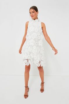 Blanc Guipure Lace Blythe Dress | Tuckernuck