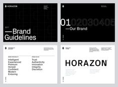 the brand guidelines for horazon