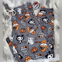 Hello Kitty Halloween Pajama Pants Bottoms Fall Kawaii Mummy Skeleton Cute Lots Of Sizes Adult S-Xl Pm For Sizes Before Order Brand New All Original Tags #Kawaii #Seasonal #Sanrio #Kidcore #Pumpkin Skull Pyjama Pants, Hello Kitty Pajama Pants Coiple, Hello Kittty Pants, Sanario Pajamas, Hello Kitty Marshalls, Cute Pjs Pants, Cute Orange Sleepwear For Loungewear, Playful Halloween Sleepwear For Pajama Party, Cute Halloween Sleepover Sleepwear