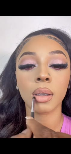 Birthday Makeup Looks, Birthday Looks, Under Eye Makeup, Girl Makeup Tutorial, Face Beat Makeup, Glitter Makeup Looks, Natural Glam Makeup, Prom Makeup Looks, Makeup Looks To Try