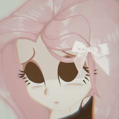 Good Whatsapp Profile Pics, Cute Pfps Discord, Fluttershy Clothes, Vampire Fluttershy, Fluttershy Cutecore, Fluttershy Yay, Mimi Core, Fluttershy Pfp, Fete Emo