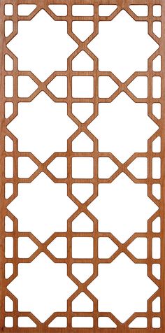 a wooden frame with an intricate design on it