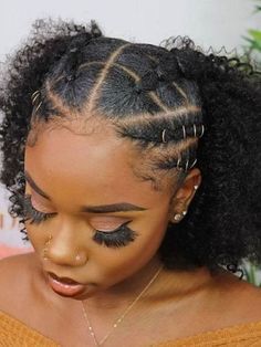 Stylish Hairstyles for Every Occasion Natural Hair Ponytail, Cabello Afro Natural, Cute Natural Hairstyles, Protective Hairstyles For Natural Hair, Girls Natural Hairstyles, Natural Curls Hairstyles, Peinados Fáciles Para Cabello Corto, 4c Hair, Natural Hair Styles Easy