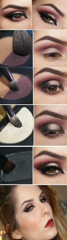 How to : Pearl - Tutorial Makeup Pearl Tutorial, Fierce Eyes, Makeup Tutorial Step By Step, Makeup Step By Step, Make Up Looks, Trendy Makeup, Eye Shadows, Beauty Eyes