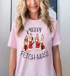 Merry Fetch Mas Shirt,So Fetch Shirt,Burn Book Shirt,Mean Girls,You Can Sit With Us,Glen Coco,Im A Cool Mom,To Gay To Function,Regina George . The design color would be chosen for you depending on the color shirt you chose  For example: * Black text/design will be printed on Light color shirts * White text/design will be printed on Dark color shirts  DTF designs are NOT able to be altered. They are printed as illustrated. These designs are multi color and not black and white. Please make sure that you verify the selection of your choice regarding size and type of garment. If a listing illustrates the design on a sweater, it does NOT mean that you are ordering a sweater. Same concept applies to a listing with a T-shirt. YOU choose the type of garment you would like to order. It Is NOT chose Im A Cool Mom, Glen Coco, Dtf Designs, So Fetch, Book Shirt, Burn Book, Regina George, Cool Mom, Book Shirts