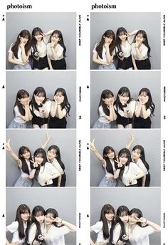 Photobox Pose, Photobooth Poses, Group Photo Poses, Group Picture Poses, Friendship Photoshoot, Group Photography Poses, Photobooth Pictures, Studio Photography Poses