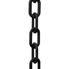 Mr. Chain 2 in. (#8, 51 mm) x 10 ft. Black Plastic Chain Chain Link Decor, Color Switch, Crowd Control, Front Steps, Graduation Parties, Military Base, Floating In Water, Metal Chain Link, Decor Black