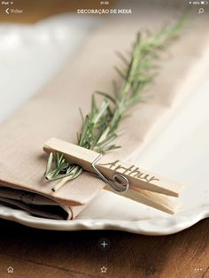 a pair of scissors sitting on top of a napkin