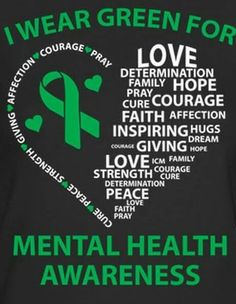 Tattoos For Overcoming, Mental Health Ribbon, Awareness Tattoos, Thoughtful Thursday, Mental Health Month, Mental Health Advocacy, Mental Health Stigma, Mental Health Facts, Mental Health Awareness Month