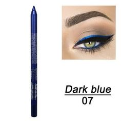 Eye Shadow Pen Eyeliner Eye Shadow Stick Eye Shadow Lying Silkworm Pen Pearl Eye Shadow Pen With Sharpener Foam Pen Features: Classic eye shadow stick: covering the earth, bright spots, special. Smooth, can be used to create a hot and shiny metal finish. Easy to use: easy to apply, smooth to apply, without jumping or smudging, thick base eye shadow crayon can quickly apply on a large area. The portable eye shadow pencil can make your makeup and outdoor activities easy. Wrinkle prevention: a powd Negative Eyeliner, Neon Eyeliner, Makeup Christmas Gifts, Eyeliner Colorful, Eye Makeup Cosmetics, Waterproof Eyeliner Pencil, Eye Makeup Tools, Eyeshadow Pencil, Shiny Eyes