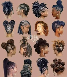 Styling Short Dreadlocks Black Women, Styling Locs For Wedding, Prom Hairstyles For Locs, Short Loc Hairstyles For Black Women, Updo Styles For Locs, Locs Hairstyles For Women Shoulder Length, Short Loc Styles For Women Locks, Styles For Short Locs For Women, Short Loc Hairstyles For Women