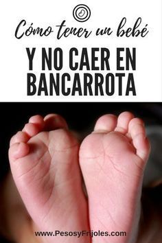 a baby's feet with the words, no care en bancarrota