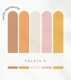 the colors of pales and browns are shown in this graphic art printable poster