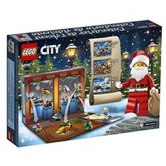 This Is The Perfect Gift For The Lego Lover You Know Or To Add To Your Own Collection! It Is A Collectible! Ring In The Holiday Season With The Fun 60201 Lego City Advent Calendar. There Are 24 Different Buildable Presents, One For Each Day Of The Holiday Season, Including A Space Shuttle, Race Car, Drone, Robot, Christmas Tree, Monster Truck And Much More. This Lego City Set Includes 5 Lego Minifigures And A Dog Figure. Build 24 Different Presents, Including Vehicles, Minifigures And Seasonal I Countdown Calendar For Kids, Lego Calendar, Robot Christmas, Lego City Advent Calendar, Fun Holiday Games, Lego Advent Calendar, Cool Advent Calendars, Lego Advent, Santa's List