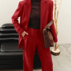 S 4-6 M 8-10 L 12-14 New Boutique Brand Red Pantsuit, Black Pantsuit, Brown Slacks, Colorblock Pants, Suit Casual, Velour Pants, Two Piece Pants Set, Jogging Suit, Floral Jacket