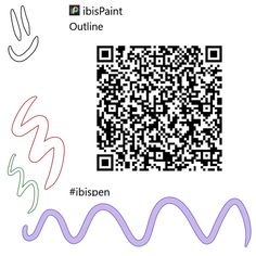 the qr code for bispen and outline