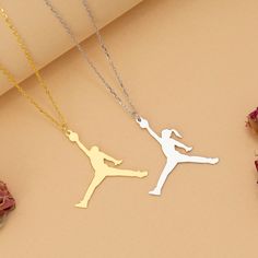 The Nike Air Jordan Jewelry is a perfect gift for kids, girls, boys, women, moms, sisters, or daughter on a birthday, or Christmas. This 925K Sterling Silver necklace is lightweight and shines in the light. This Necklace will make you look more beautiful and add elegance to your elegance. Materials: 925K Sterling Silver  Featuring: Height 30 mm - Width 27 mm Chain style: Cable, Box, Figaro Chain length: From  12 + 2 to 22 + 2  inches   +2 inches extender for each product to help if you want to a Nike Jordan Jewelry, Jordan Birthday Gifts, Jordan Necklace, Nike Jewelry, Collar Nike, Basketball Jewelry, Basketball Necklace, Necklace For Girls, Preppy Jewelry