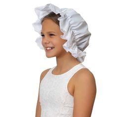 PRICES MAY VARY. Skeleteen Revolutionary War Hats Accessories work for Halloween for historical and granny dress. The hat is a round piece of fabric with an elastic in the middle, and it is edged in white lace. This old fashioned hat is ideal for costumes of a mother goose, a pilgrim, a pioneer, and more. Its great for Thanksgiving adult dress up along with a long sleeved, long skirt dress with an apron. Skeleteen items are made of tested materials that are non-toxic and safe. Skeleteen Victoria Adjustable Costume Bonnet, Colonial Costume, Night Hat, Mob Cap, Granny Dress, Abigail Adams, Adult Dress, Victorian Halloween, Susan B Anthony