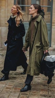 Inspiration Moodboard, 2020 Street Style, Outfit Trends, Trench Coats Women, 가을 패션, Street Chic, Looks Style, Winter Looks, Outfits Casuales